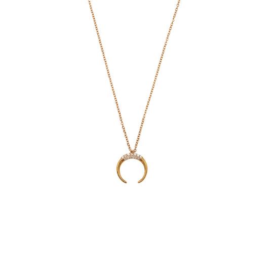 Fio em ouro e diamantes